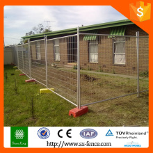 ISO 9001 Certificate Spray Painted Retractable Temporary Fence / Removable Temporary Fence